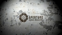 Wall game Portal video Aperture Laboratories