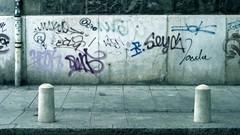 Wall graffiti cities