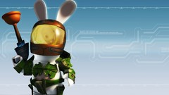 Wall halo Raving Rabbids