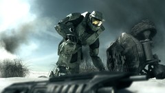 Wall halo warthog master chief