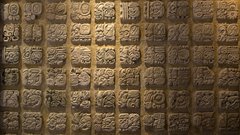 Wall letters brick high mayan Resolution