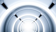 Wall lights hallway futuristic