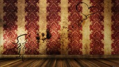 Wall love sign woman ghost Hearts House houses little girl