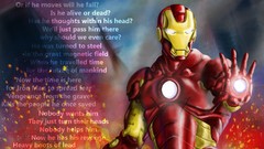 Wall Movies Iron Man black sabbath Avengers tony stark marvel 