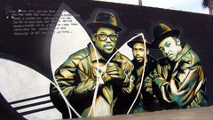 Wall Music graffiti Adidas rap run dmc oldschool oldschool rap