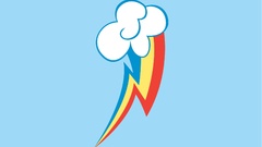 Wall my little pony rainbow dash Cutie Mark