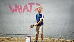 Wall paint graffiti children Typography rebellion artwork paint 