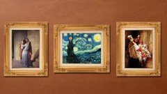 Wall paintings funny Mordor Vincent van Gogh Starry Night the 