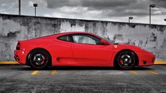 Wall red tuning cars wheels Ferrari Speed vehicles sports cars 