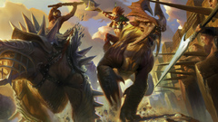 Wall scene chase high Resolution