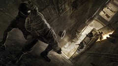 Wall sepia Spider-Man Noir artwork