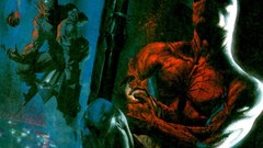 Wall Spider-Man comics superheroes marvel comics Green Goblin