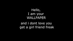 Wall text Typography funny