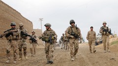 Wall War Army soldiers military patrol German infantry NATO 