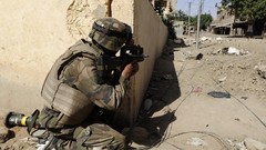 Wall War weapons Guns Army soldiers French military Africa 