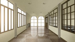 Wall white Japanese indoors