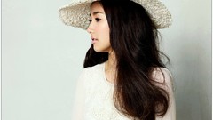 Wall woman Actress asians stills models photo shoot black hair 