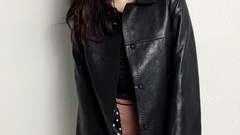 Wall woman Actress stills models photo shoot black hair Korean 