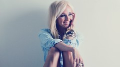 Wall woman blondes models