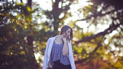 Wall woman fashion portraits