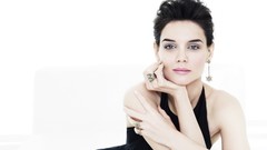 Wall woman lips Katie Holmes blondes brunettes models