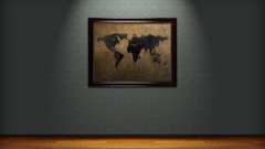 Wall world map