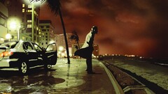 Waltz with Bashir artwork Car dark cityscape