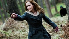 Wand emma watson harry potter hermione granger forests harry 