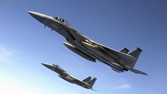 War airplanes planes f-15