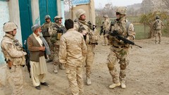 War Army gate soldiers military patrol German infantry NATO 