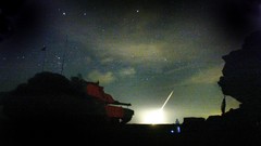 War Army Iraq night launch