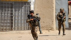 War Army running soldiers French military Africa infantry 