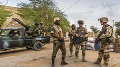 War Army soldiers French military Africa african infantry armed 