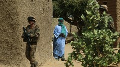 War Army soldiers French military Africa Fighting patrol 