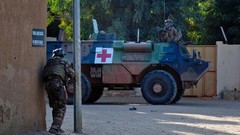 War Army soldiers French military vehicles tanks peek infantry 