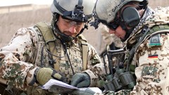 War Army soldiers Maps military patrol German helmets infantry 
