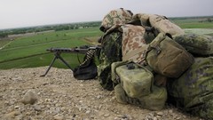 War Army soldiers military patrol machine gun infantry NATO 