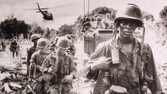 War black and white Army soldiers monochrome