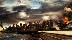 War destruction cities bombs