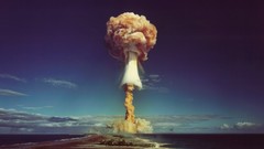 War destruction nuclear explosions atomic bomb