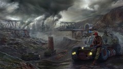 War Drawn artwork post-apocalyptic