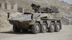 War dust boxer Camp German vehicles tanks NATO Afghanistan apc 