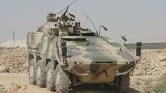 War dust soldiers boxer German vehicles tanks NATO Afghanistan 