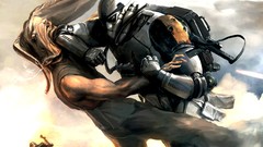 War explosions star wars punch artwork Jar Jar Binks Storm 