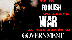 War gas masks government