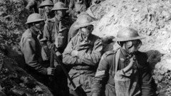 War gas masks grayscale