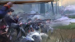 War Guns military USA battles artwork revolutionary war