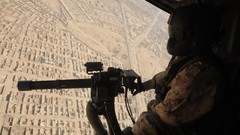 War Helicopters Army military vehicles minigun Afghanistan