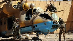 War Helicopters Army soldiers French military Africa hind 