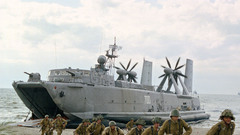 War hovercraft Chinese military